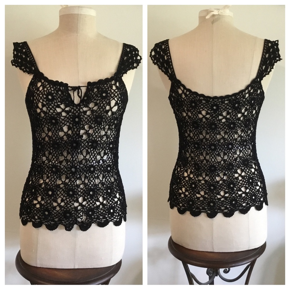 Crocheted Camisole/knit top
